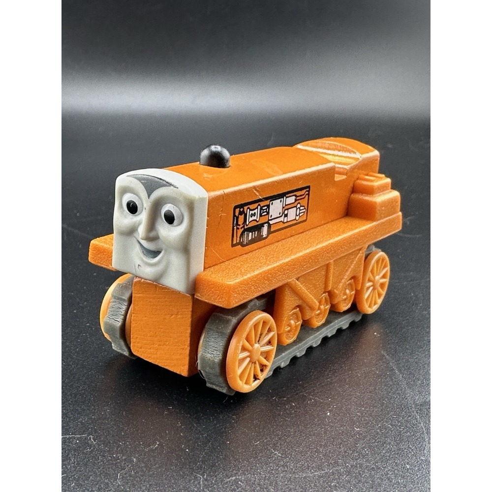 Thomas & Friends Terence Orange Caterpillar Tractor Treads Wooden Railway Vtg
